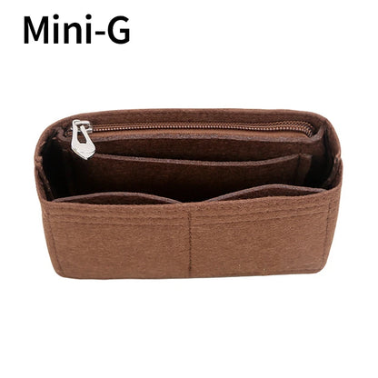 Bag Organizer for Longchamp Small Tote Bag Timid Bags Storage & Finishing Inner Liner Handbags Insert Organizer Fit Mini Size
