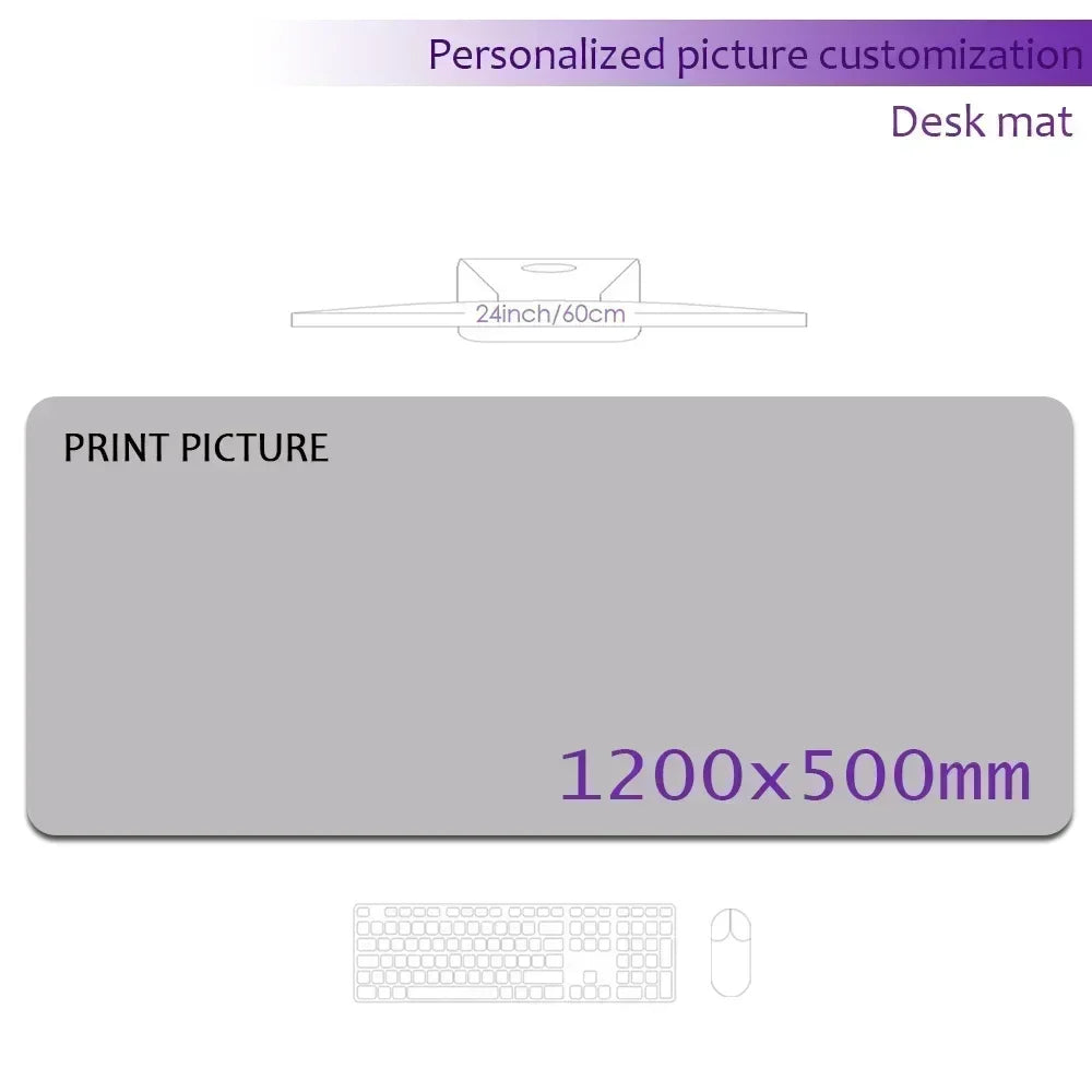 Custom Desk Mat, Mouse Pad 60x35cm, Personalized Gift, Large Mouse Pad,Custom Gift, Personalized Mouse Pad, Personalized Deskmat