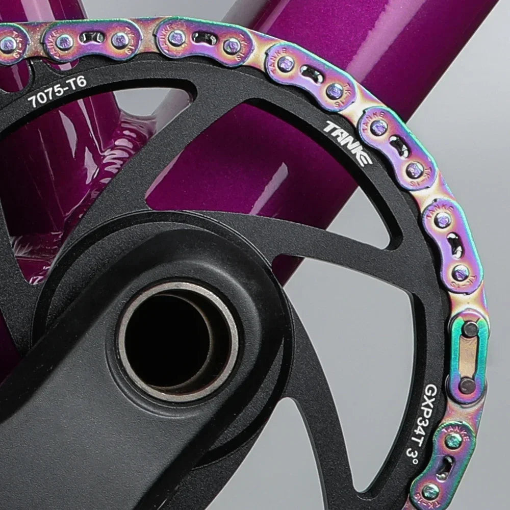 TANKE Single Speed Bike Chains 1 Speed Mountain Bicycle Chain 100L MTB Single Speed Cycling Accesories BMX Current