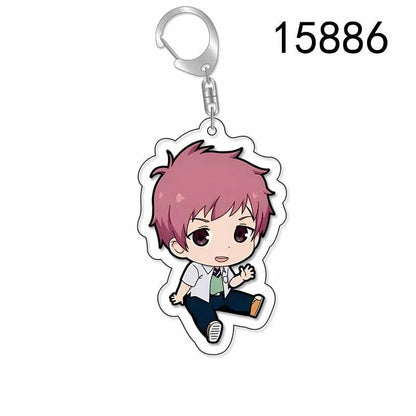 Anime Blue Exorcist -The Blue Night Saga- Okumura Rin Shiemi Moriyama Cosplay Costume Keychain Acrylic Key Chain Pendant Keyring
