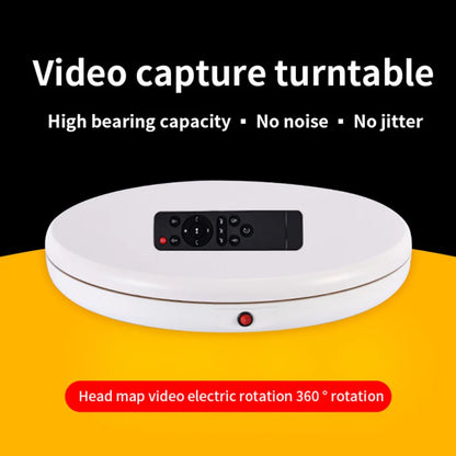 45CM/17.7in Motorized Rotating Display Stand Display Base 360°Rotatable Electric Potography Turntable for Products Display Live