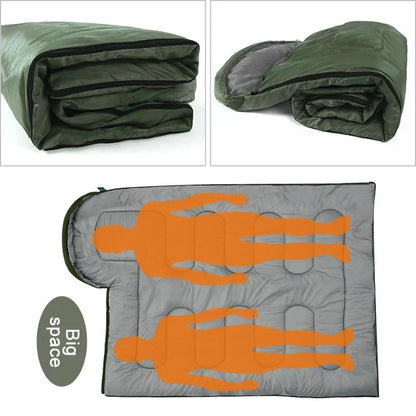 Ultralight Waterproof 4 Season Envelope Sleeping Bag - Warm Camping & Backpacking Bag for Outdoor Hiking