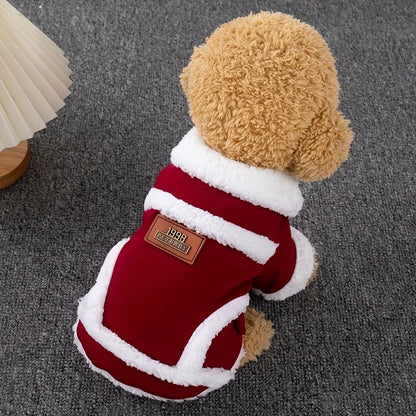 Winter Warm Thicken Pet Dog Jacket Waterproof Dog Clothes for Small Medium Dogs Puppy Coat Chihuahua French Bulldog Pug Clothing