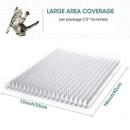 Pet Supplies Prevent Cats Dogs From Digging Holes Climbing Mats Spikes Repeller Plastic Repellent Plastic Bird PVC Transparent