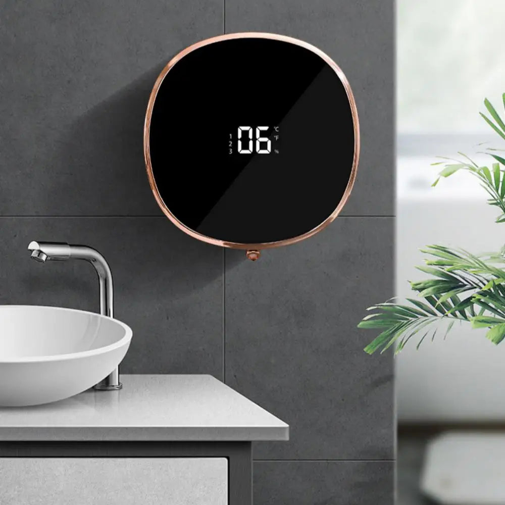 Automatic Foaming Soap Dispenser Wall Mount Touchless Sensor Rechargeable Smart Liquid Soap Dispenser for Kitchen Bathroom