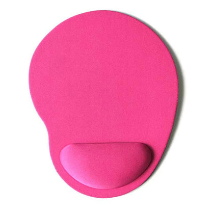 Mouse Pad with Wrist Support, Comfortable Mousepad with Smooth Wrist Rest Surface and Non-Slip PU Base for PC Laptop Office Home