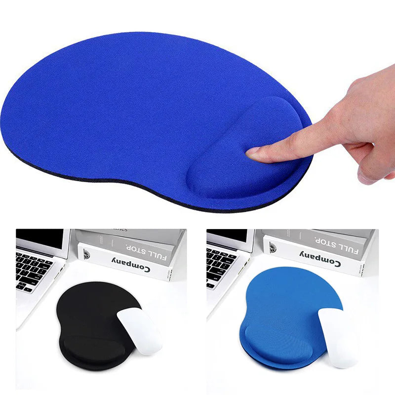 Ergonomic Wrist Rest Mouse Pad Comfortable Wrist Support Non Slip Mice Mouse Soft Mousepad for PC Laptop Tablet Computer