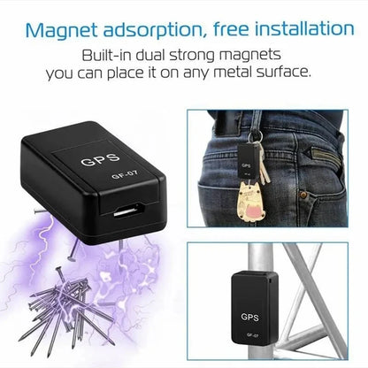 GF07 Mini-GPS-Ortungsgerät mit GPS-Positions-App, magnetischem GPS-Tracker für Autos, starker Anti-Verlust-Fahrzeug-GPS-Locator