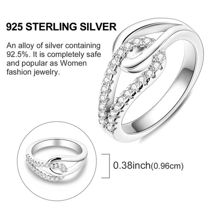 Hot Sale 925 Sterling Silver Ring Eye Plam Frefly Stars Heart Rings For Wedding Women Girls Jewelry Anniversary