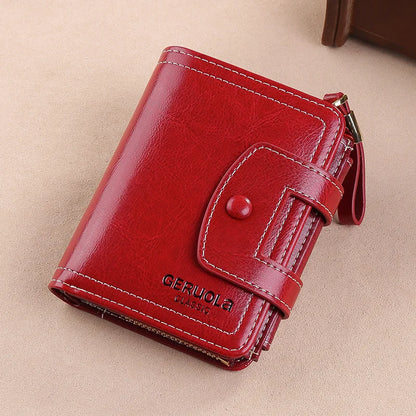 1 wallet with multiple card slots and large capacity, can hold car keys or coins, loose change, birthday gifts/Valentine's Day g