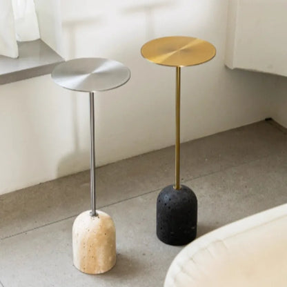 Modern Side Table Stainless Steel Art Sofa Tables Multifunctional Bedroom Side Table Creative Relaxing Living Room Furniture
