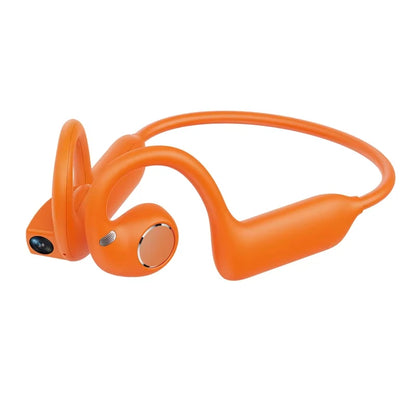 Lenovo 4K Smart Headphones 8MP Camera Translation Chat WIFI Video Recording Bluetooth 5.4 Sports Earphones for Sports Cycling