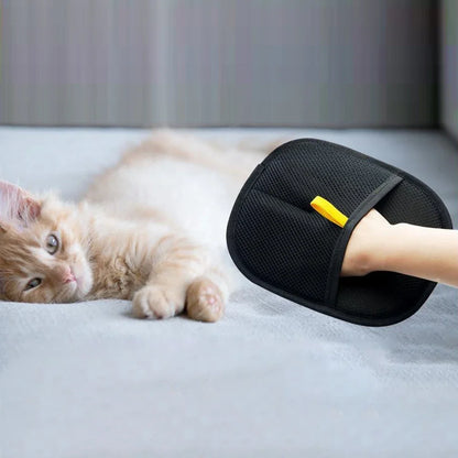 1/2/3 pcs Pet Grooming Gloves Pet Brush Gloves Deshedding Brush Glove for Dog Cat Rabbit with Long/Short/Curly Hair