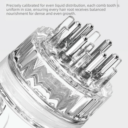 Precise Scale Hair Growth Serum Oil Apply Liquid Guiding Massager 3ml Scalp Treatment Comb Hair Scalp Treatment