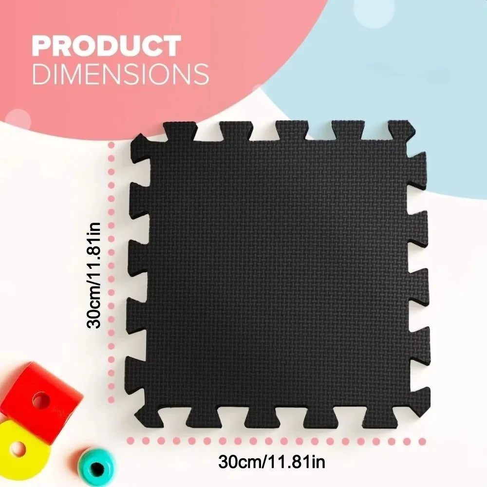 Easy Clean EVA Foam Play Mat Interlocking Puzzle Tile Yoga Mats Soft Protective Surface Exercise Mat for Tatami Home Floor