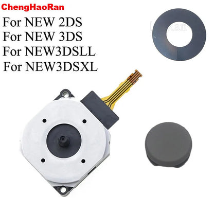 1Set 3D Analog Joystick Thumb stick replacement Parts For New 3DS New 2DS XL 3DS XL for NEW 3DS XL LL 2DS XL LL Console