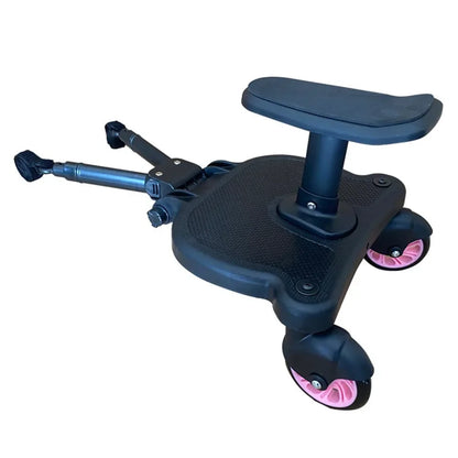 2 in 1 Sit and Stand Stroller Pedal Adapter Creative Universal Strollers Step Board Adapter Comfort Convenient
