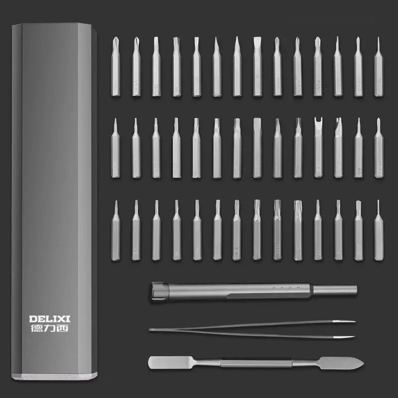 Screwdriver Kit 30 40 44 Precision Magnetic Bits Dismountable Screw Driver Set Tool for Mobile Phone Repair Hand Tools
