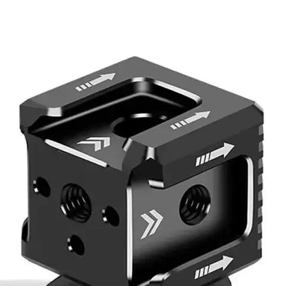 Camera Accessories Three-head Hot And Cold Shoe Base Aluminum Alloy Extension For Camera Cage Rig Variety Of Expansion Interface