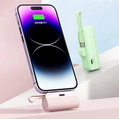 Lenovo 500000mAh Ultra Slim Power Bank Super Fast Charging Large Capacity Portable External Battery USB C For Android iPhone
