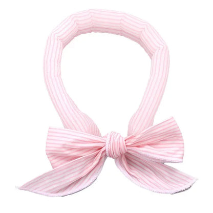 Summer Pet Cooling Ice Scarf Cool Ice Towel Heatstroke Dogs Cats Ice Scarf Collar Adjustable Cooling Cat Collar Bib Pet Supplies