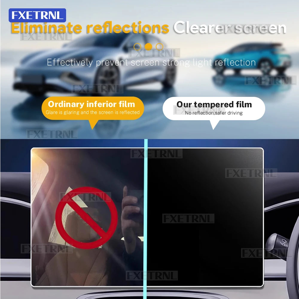 For chery Jaecoo J7/Chery Jaecoo 7 Phev 2023 2024 2025 2026 13.2inch 14.8inch Car GPS Navigation Dashboard Tempered Glass Screen