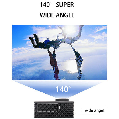  Action Camera 4K WiFi 2.0 Inch Touch Screen 140° Wide Angle Video Recording 30M Waterproof Bicycle Motorcycles Sports Cameras