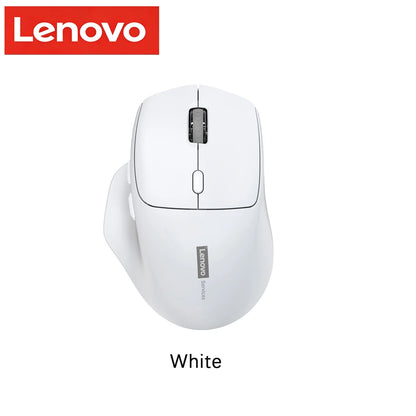 Lenovo Wireless Mouse Ergonomic Design 2.4G Dual-Mode Connection Large-Capacity Battery Comfortable For Gaming And Office Use