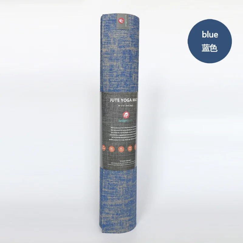 Natural jute yoga mat Eco-friendly natural jute yoga mat