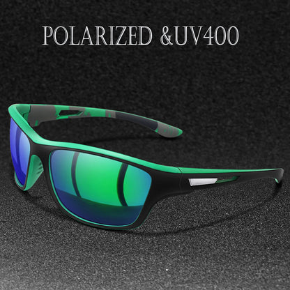 Men's Polarized Fishing Sunglasses Men Women Cycling Driving Hiking Sun Glasses Anti-glare UV400 Eyewear TAC Lens 1 PC