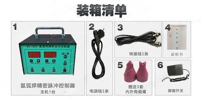 Argon arc weldiNg machine modified cold Welding machine pulse controller die sheet spot weldinG imitation laser wElding