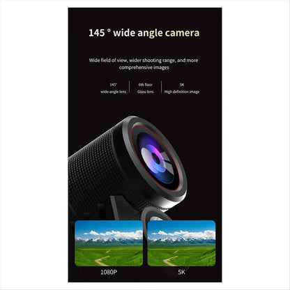 Action Camera 5K 30M Waterproof WiFi AI Voice Assistant EIS Action Sport Cam Bicycle Helmet Motorcycles