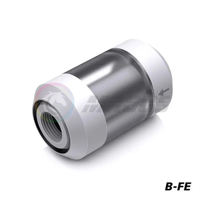 B-FE Aluminum Water Filter with High Flow Rate & Low Water Resistance, 0.058MM 250 Mesh Ultra Dense Filter Net