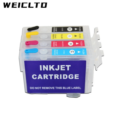 4PC 502XL 29XL 18XL 220 16XL 603XL 604XL 503XL 212XL Refill Ink Cartridge No Chip For Epson XP 2200 2205 3200 3205 Printers