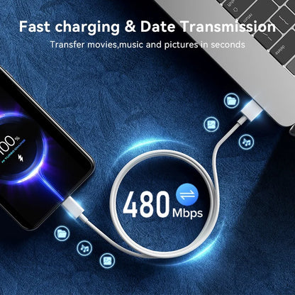 Original Xiaomi 6A 120W USB C-type Ultra Fast Charging Cable Xiaomi Mi 13 12 Pro Realme POCO 12 Turbo Fast Charging Data Cable