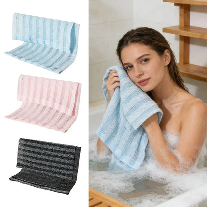 Body Towels Deep Cleaning Gentle Back Scrubber Bathroom Towels Body Shower Cloth for Adults Elderly Sentive Face Arm Leg Home