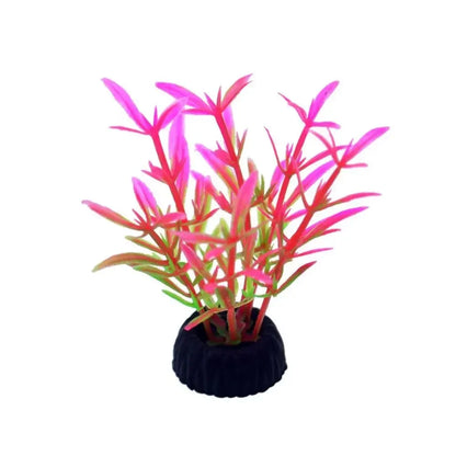 Vibrant Artificial Seaweed Aquarium Plants - Diverse & Lifelike Fish Tank Landscaping Decor