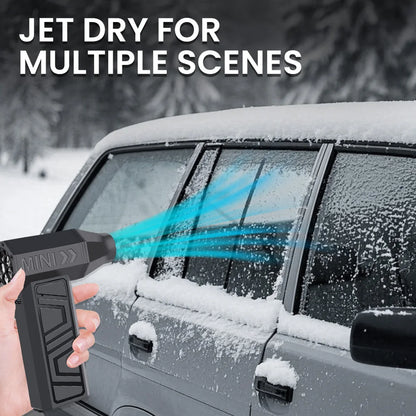 Turbo Fan Electric Air Duster Portable 130000RPM Cleaning Jet Blower Tool Car Blowing Snow 4 Gears adjustable Type-C Charging