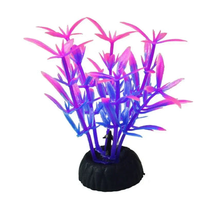 Vibrant Artificial Seaweed Aquarium Plants - Diverse & Lifelike Fish Tank Landscaping Decor