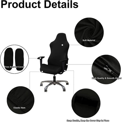 Spandex Gaming Chair Covers Stretch Office Chair Cover For Computer Chair Covers Customize Chair Cover For Armchair Seat Cover