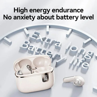 E20 ENC Wireless Earbuds InEar Bluetooth5.3 Stereo Sports Earphones Noise Reduction Headset With Mic LED Digital Display