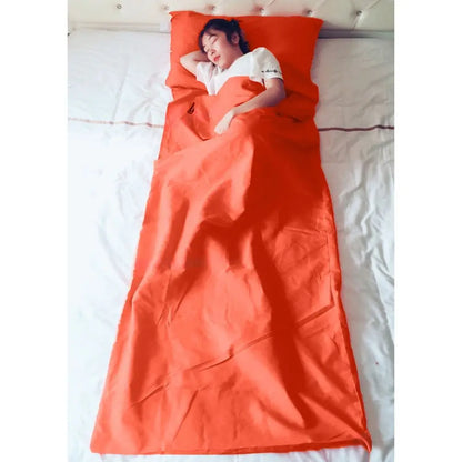 Ultralight Ultralight Sleeping Bag 75*210cm Lightweight Envelope Bedding Colorful Cotton Travel Sleep Liner Sheet