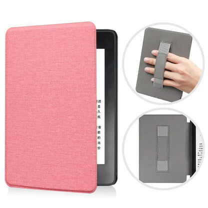 Handle Case for Kindle 2022 Paperwhite 5 4 3 Magnetic Cover 2021 8th 10th 11th Generation 6 6.8 Inch Hand Strap Protective Shell