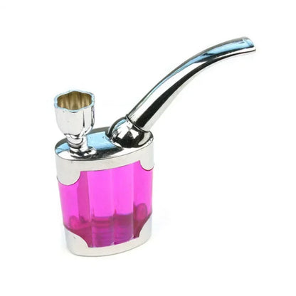 Complete set Cleanable Acrylic Smoking Pipe Fashion Microfilter Tobacco Pipe Circulation Reduce Tar Smoke filter Cigarette Tool