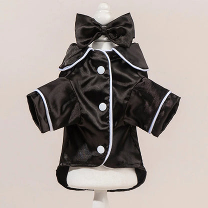 Pet Pajamas Dog Costume Teddy Retriever Clothes Cat Apparel  Dogs Shirts Small Medium Dog Clothes Spring Summer Puppy Clothing