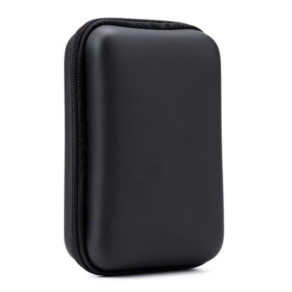 2.5 Hard Disk Case Portable HDD Protection Bag for External 2.5 inch Hard Drive/Earphone/U Disk Hard Disk Drive Case Black