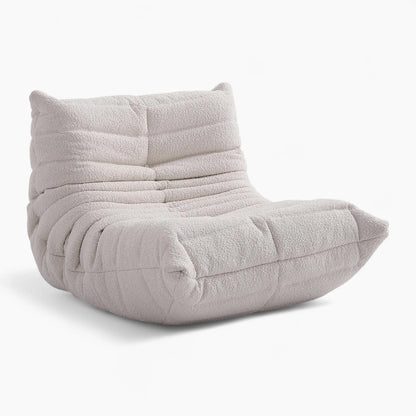 Caterpillar sofa Frameless Sofa Modern Living Room Balcony Lounge Lazy Sofa Available White Lamb Wool Sofa Beanbag Sponge Sofa