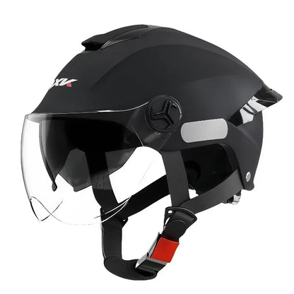 Men's Motorcycle Helmet Portable Upgraded Breathable Safety Helmet Outdoor Off-Road Helmet Certified Universal Motorcycle Helmet