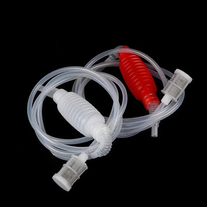 Manual homebrew beer filtering system kit 2M liquid Siphon Food Grade Alcohol Distiller Syphon Tube Fish tank water filter tool