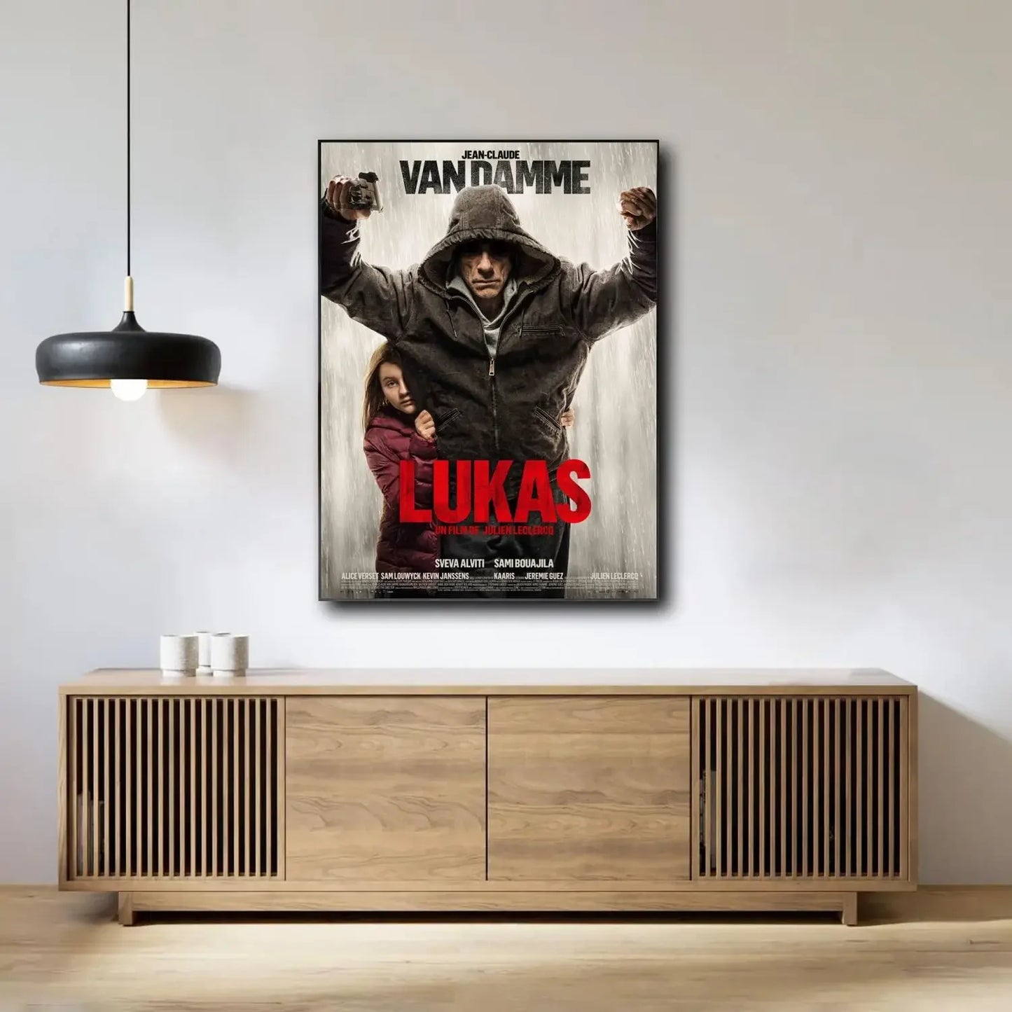 Van Damme Poster Canvas Painting Wall Art for Picture Coffee House Bar Living Room Bedroom Restaurant Home Wall Decor